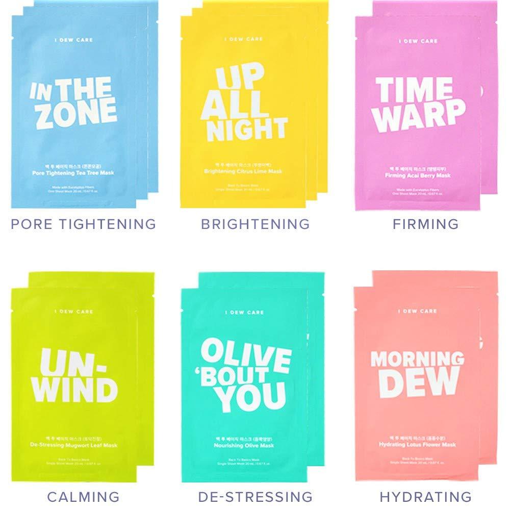 Let's Get Sheet Faced - - Masks - I DEW CARE Memebox