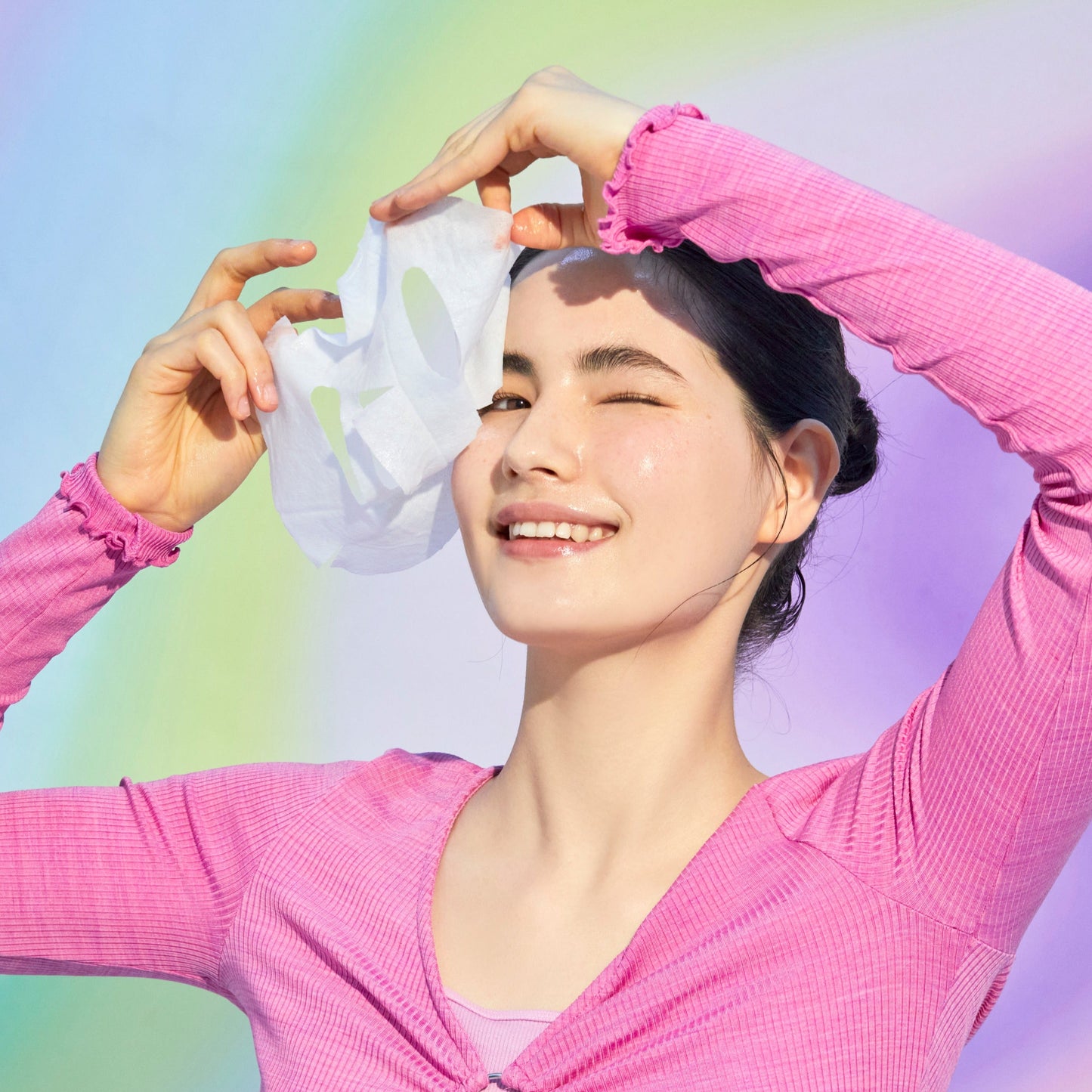 best korean sheet mask - lets do this sheet - i dew care