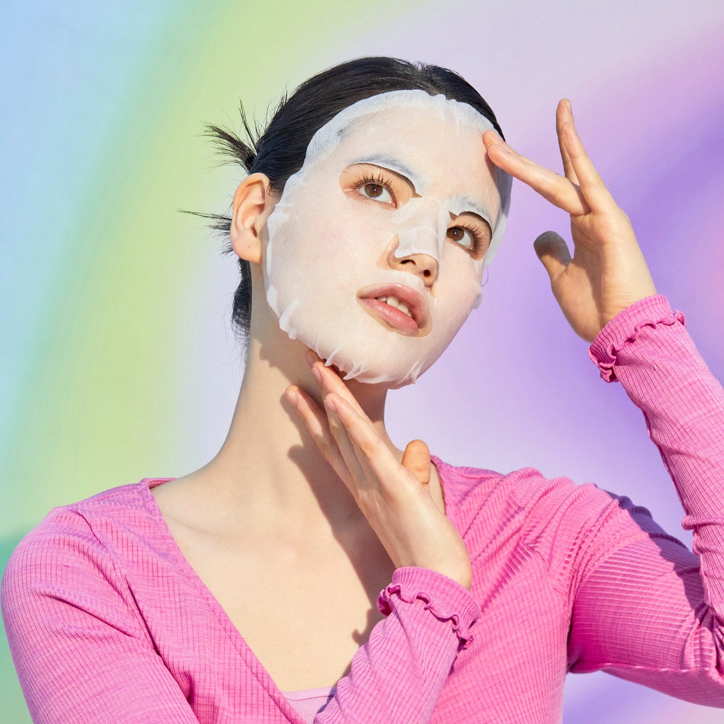 best korean sheet mask - lets do this sheet - i dew care