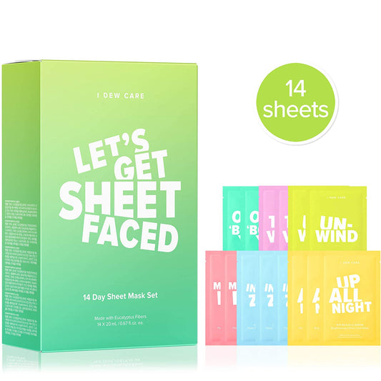 Let's Get Sheet Faced -   - Masks - I DEW CARE Memebox