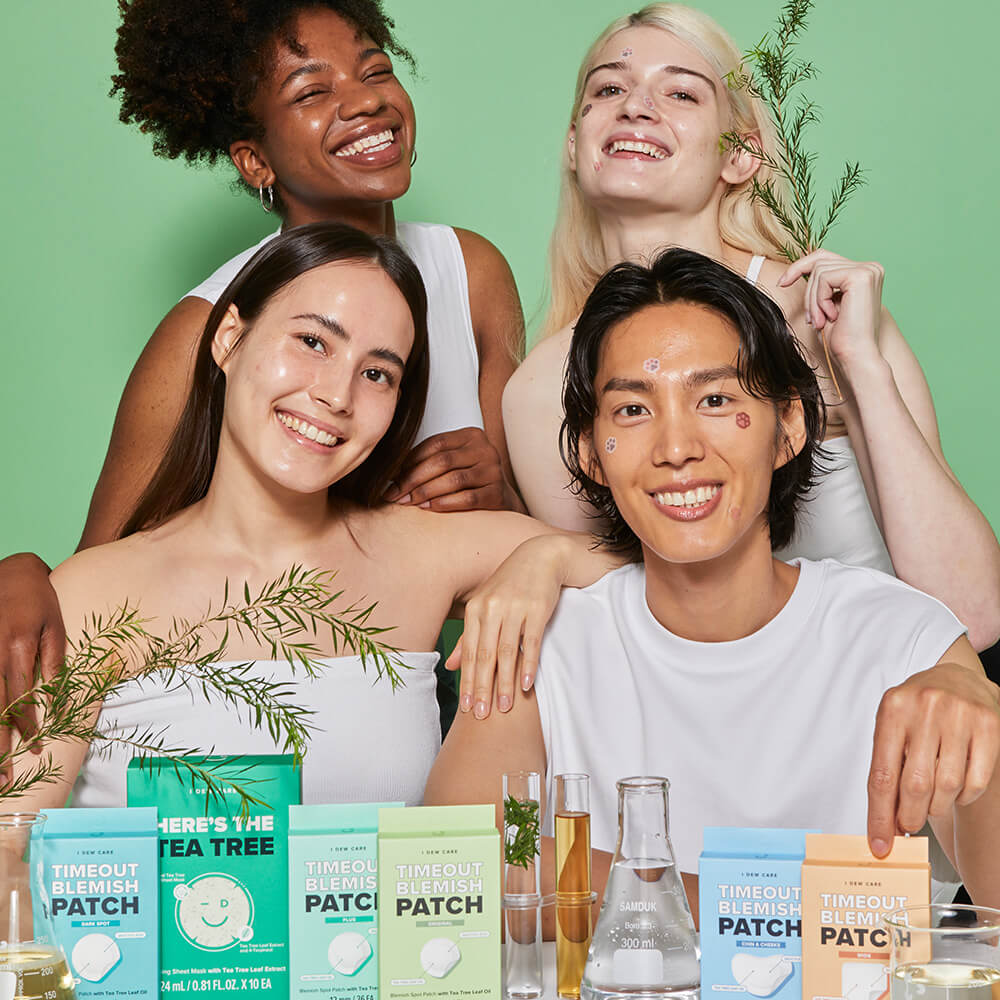 best korean sheet mask - tea tree sheet mask - acne mask - blemish mask