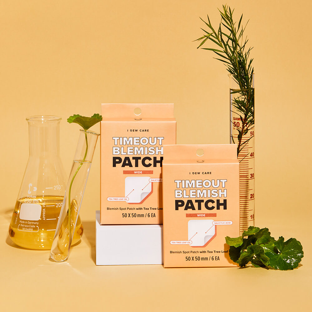 timeout blemish patch wide - tea tree blemish patch wide - invisible acne patch
