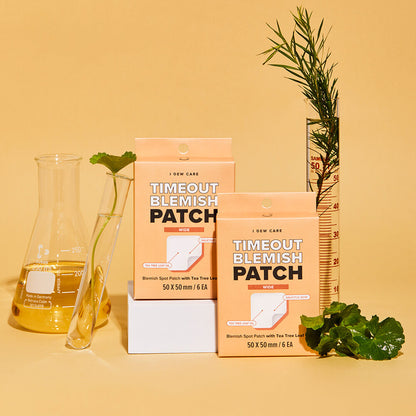 timeout blemish patch wide - tea tree blemish patch wide - invisible acne patch