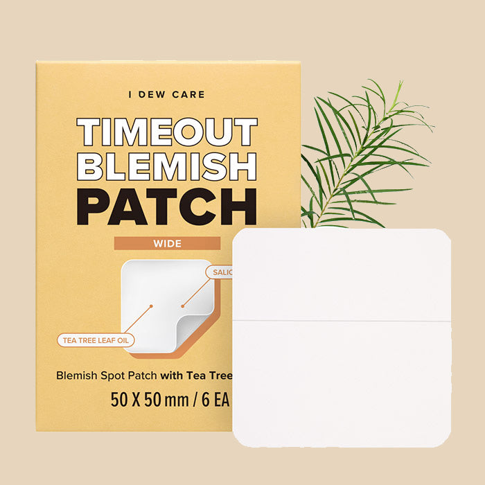timeout blemish patch wide - tea tree blemish patch wide - invisible acne patch