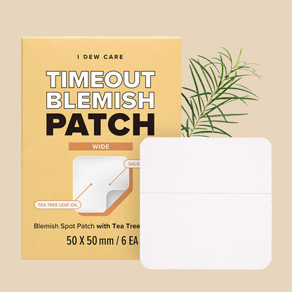 timeout blemish patch wide - tea tree blemish patch wide - invisible acne patch